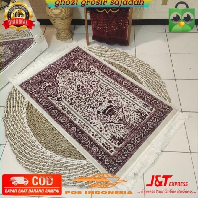 SAJADAH TURKI SAFATEX SIMLI SUPER PREMIUM,SAJADAH SESERAHAN,HANTARAN