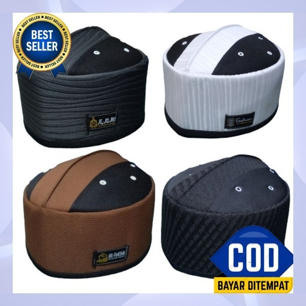 Peci Songkok Kopiah Wadimor Hitam Polos Peci Hitam Peci Polos Songkok Hitam Songkok Polos Kopiah Pec