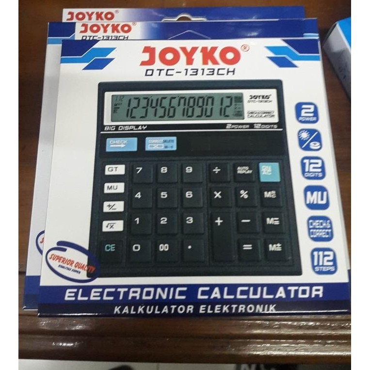 

Berkualitas! Kalkulator Joyko DTC-1313CH .,
