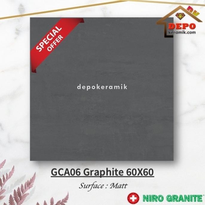 Niro Gca06 Graphite 60X60 Kw2 Granit Matt