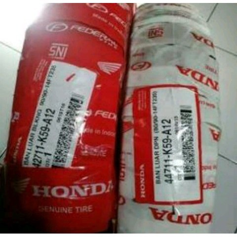 Ban Luar Honda Beat Vario Tubles Set Depan&amp; Belakang K59 Barang Langka