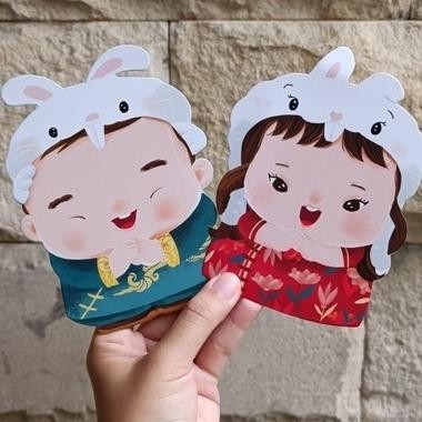 

Big Sale 6 Pcs Angpao Imlek Kelinci Rabbit Chinese New Year 2023 Ready Stock Lucu Bagus Sale