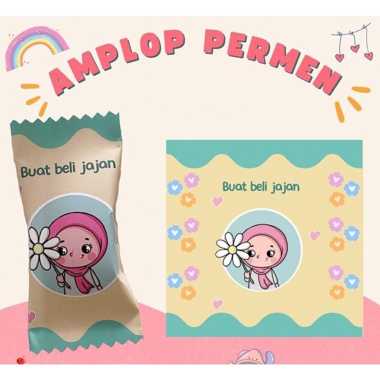 

Flash Sale Amplop Ampao Lebaran Bentuk Permen Isi 12 Pcs | Angpao Kekinian Terbaru 2024 Cod