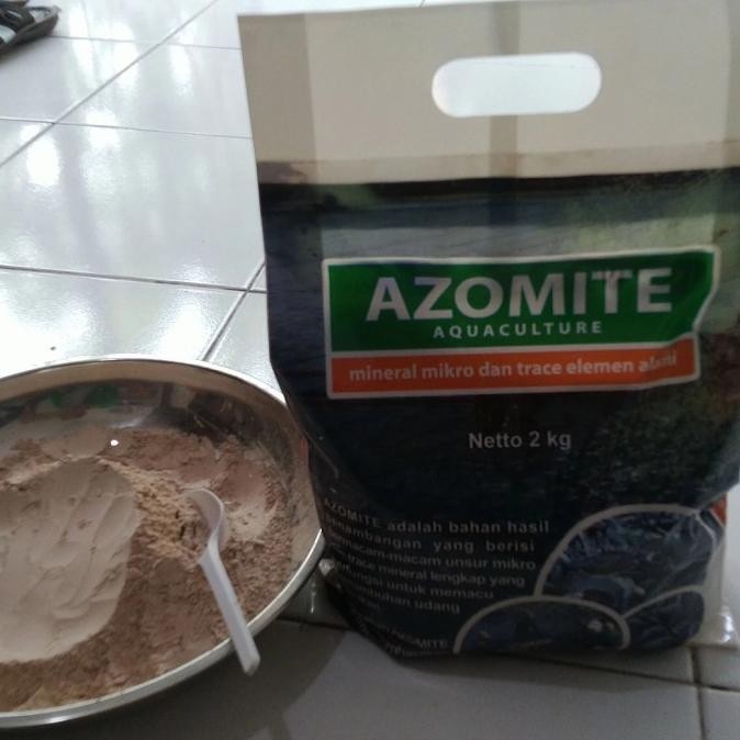 

Berkualitas! AZOMITE, trace mineral organik 2kg .,