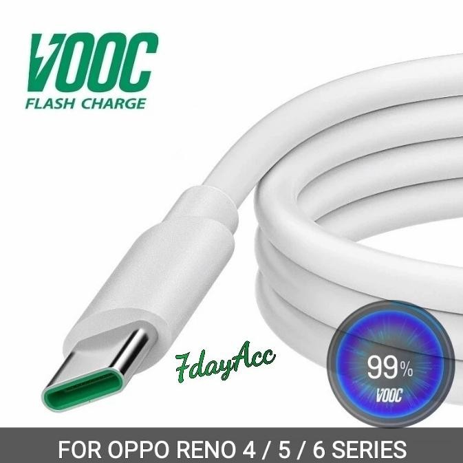 Berkualitas KABEL DATA / CABEL CHARGER OPPO RENO 6 4 , 4F, 5 , 5F , PRO VOOC FAST 