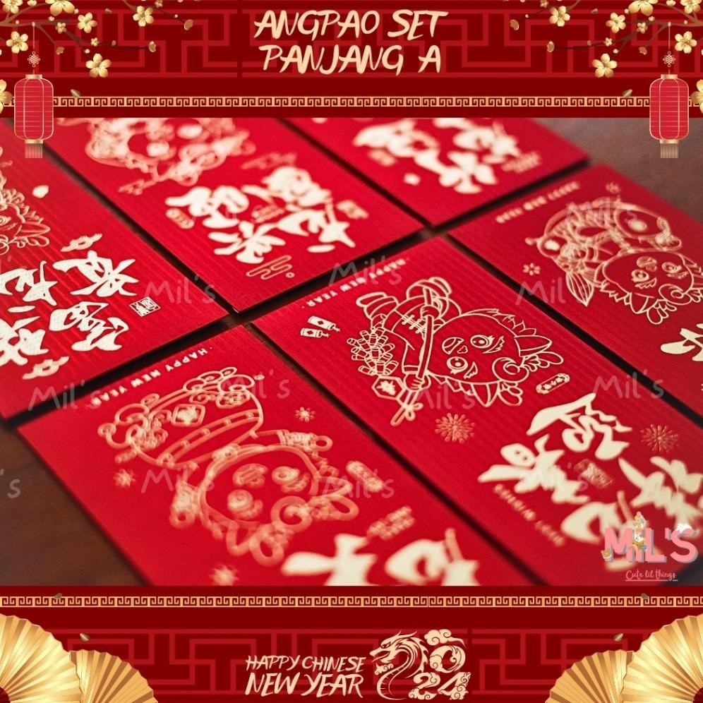 

Bisa Cod [ Cute Mil'S ] Angpao Dragon Naga Emas Imlek Panjang Premium Vertikal Tahun Naga 2024 Angpau Cny Angpao Dompet Lipat Hongbao Chinesse New Year Of The Dragon 2024 Big Sale