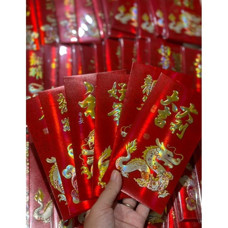 

Diskon Besar Angpau Imlek Chinese New Year Angpao Merah Isi 6 Premium Super Tebal Hampers Ornamen Gift Sincia Dragon YearHongbaoNaga Big Sale