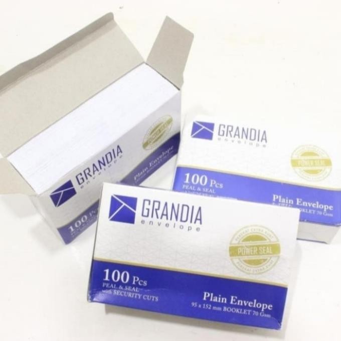 

Big Sale Amplop Grandia / Paperline / Merpati 104 Putih Polos (Isi 100 Lembar) Promo