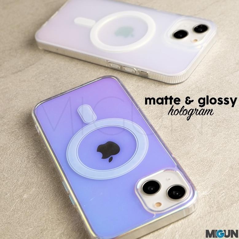 Promo Akhir Tahun New Hologram Magsafe Case - Softcase Fullcover For Iphone Xr Xsmax 11 11Pro 11Prom