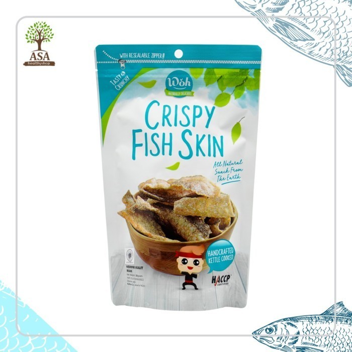 

Ready - Woh Crispy Fish Skin / Keripik Kulit Ikan