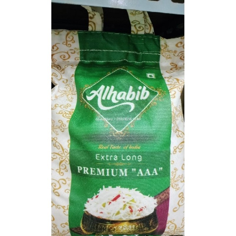 

Beras Basmati preum AAA extra long 5kg