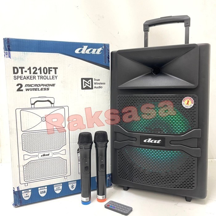 SPEAKER DAT DT 1210FT ORIGINAL 12 CHANNEL PORTABLE DAT 1210FT