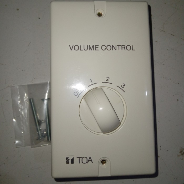 VOLUME CONTROL TOA / TOA ATTENUATOR ZV-303 (30 WATT)