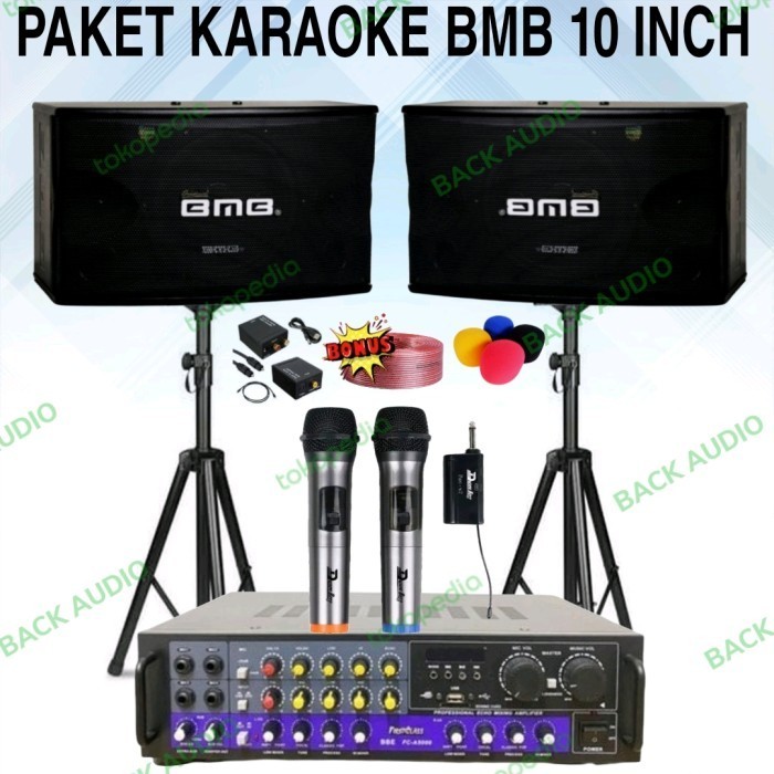 PAKET KARAOKE BMB 10 INCH ORIGINAL SOUND BMB