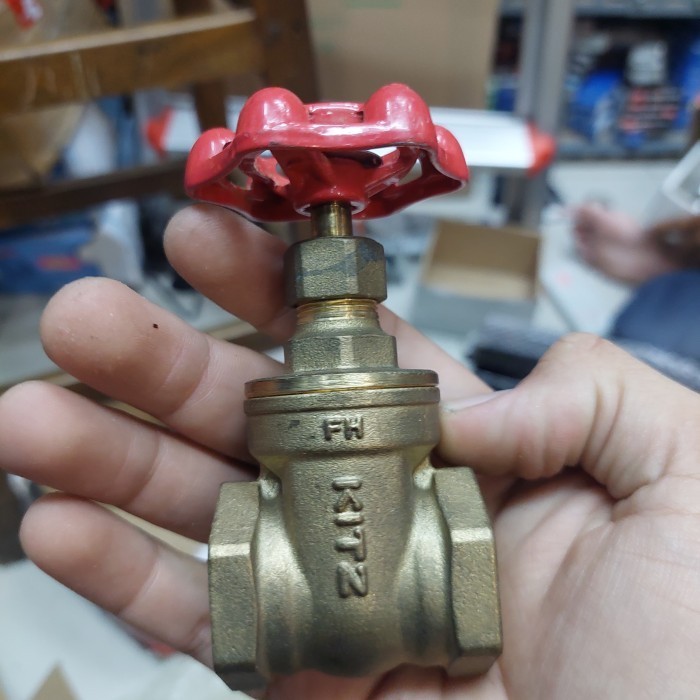 PROMO GATE VALVE KITZ 3/4 INCH / GATE VALVE KUNINGAN KITZ 3/4" #ORIGINAL