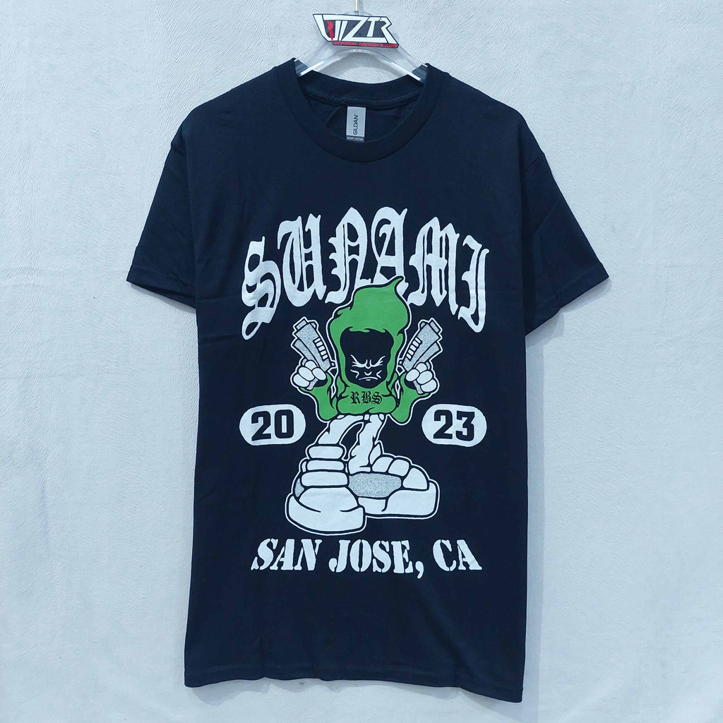 T Shirt Band Official SUNAMI - SAN JOSE Original