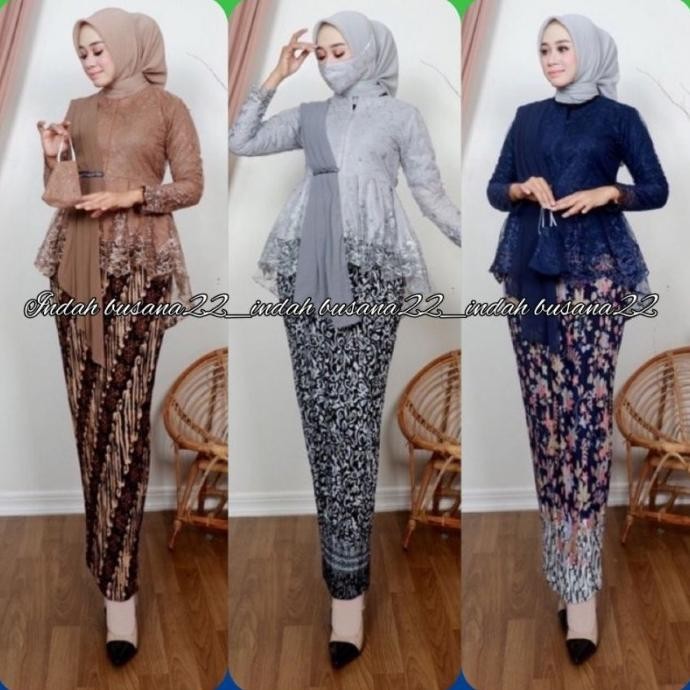 setelan kebaya wisuda modern / baju kebaya wisuda/ kebaya lamaran