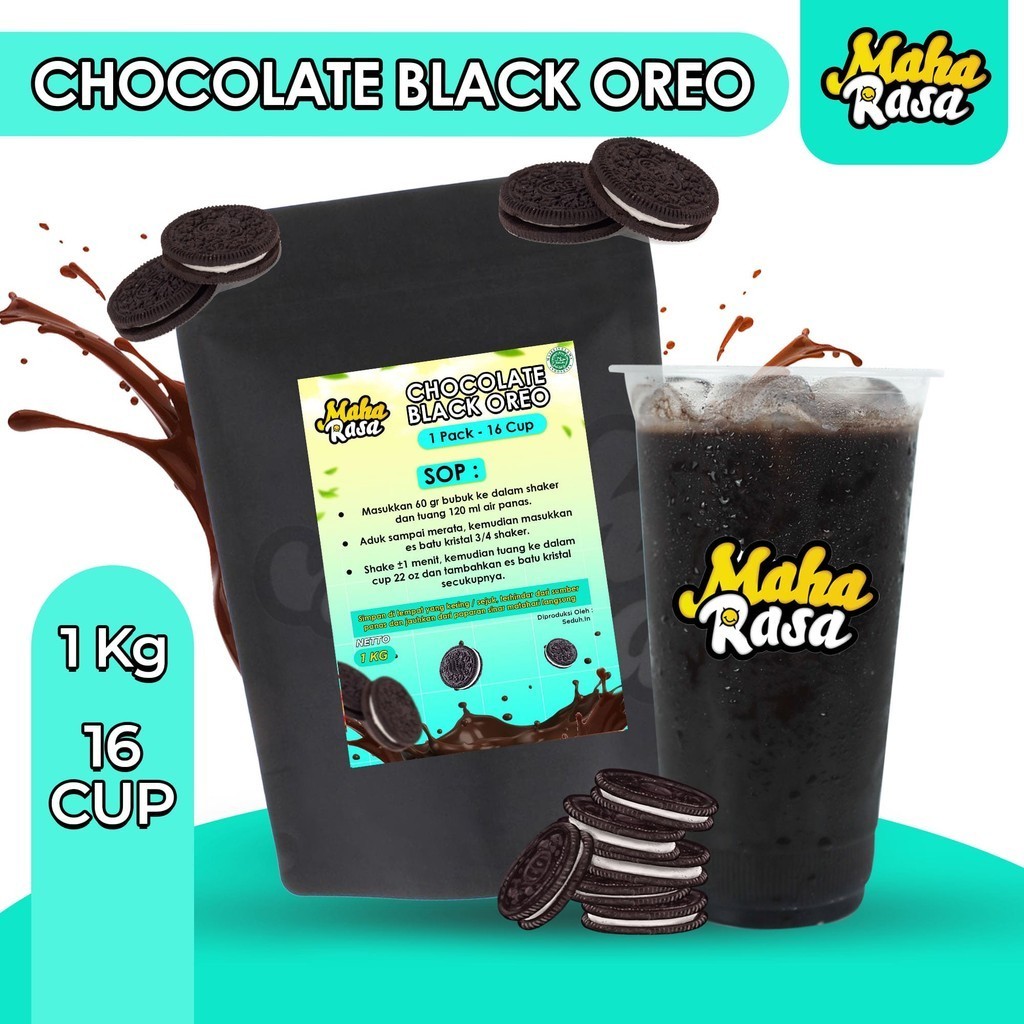 

MAHA RASA - Coklat B'Oreo Bubuk Minuman Instan (1 KG)