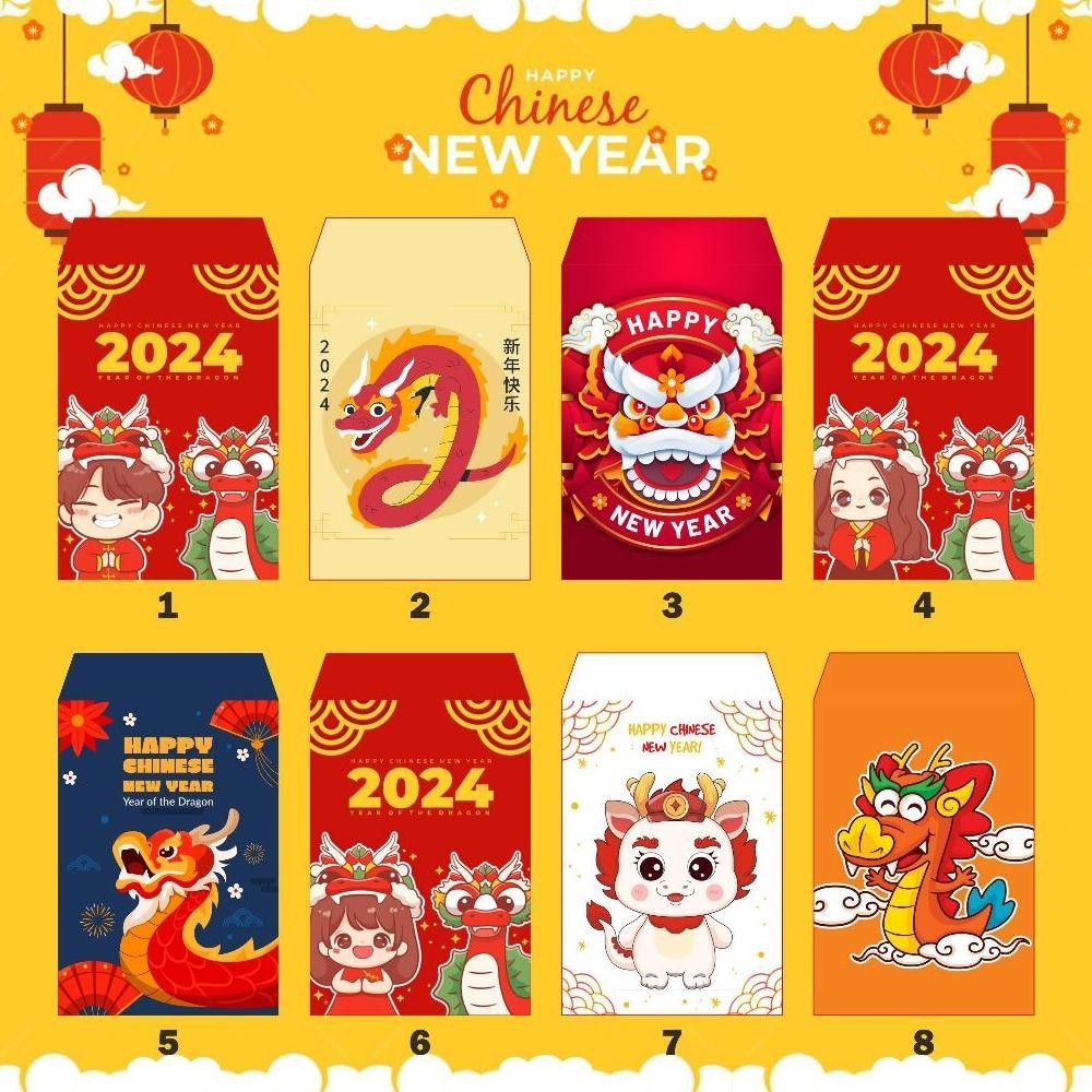 

Terlaris Angpao Imlek Amplop Imlek 2024 Shio Naga/Dragon (Isi 10Pcs + Bonus 2Pcs) Murah