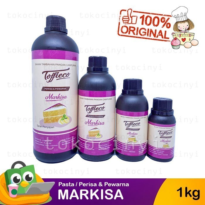 

Toffieco Pasta Perisa & Pewarna - Markisa 1 Kg