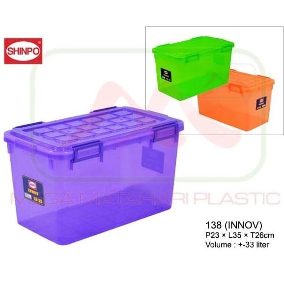 Box Container 138 CB33 Transparan Shinpo