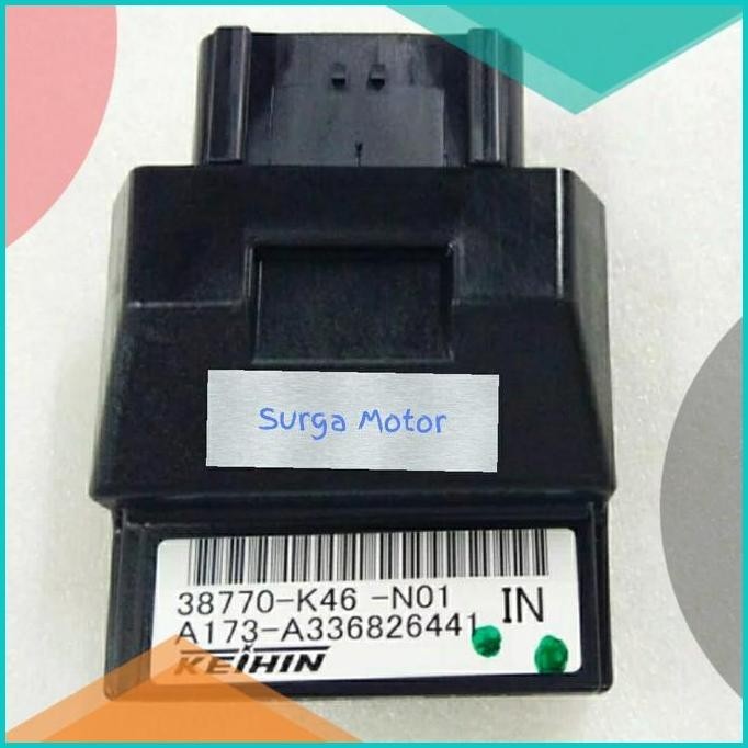 Unit comp PGMFI ECM . CDI vario 110 FI . Asli ORI AHM . 38770-K46-N01