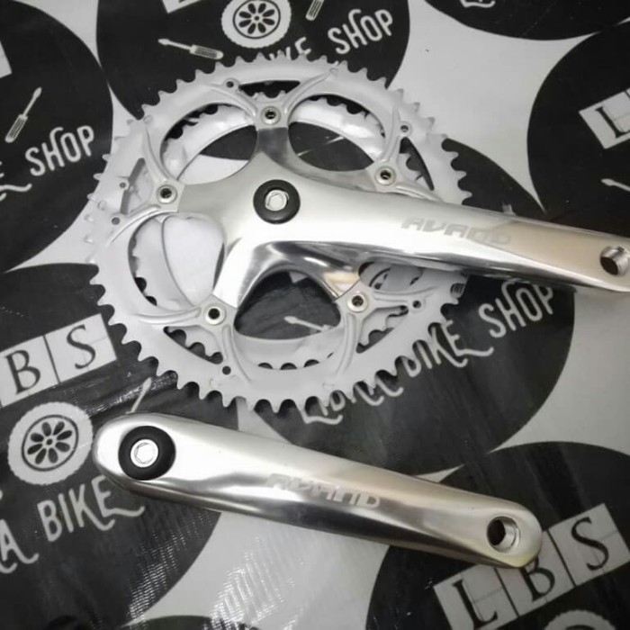 CRANK AVAND 52-42T DOUBLE CHAINRING L CRANK AVAND 52-42T DOUBLE SPEED
