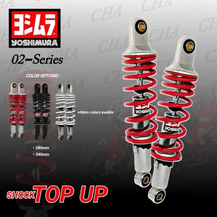 PROMO SHOCK BREAKER BELAKANG MEREK TOP UP YOSIHMURA UKURAN 280/320/340 MM #ORIGINAL