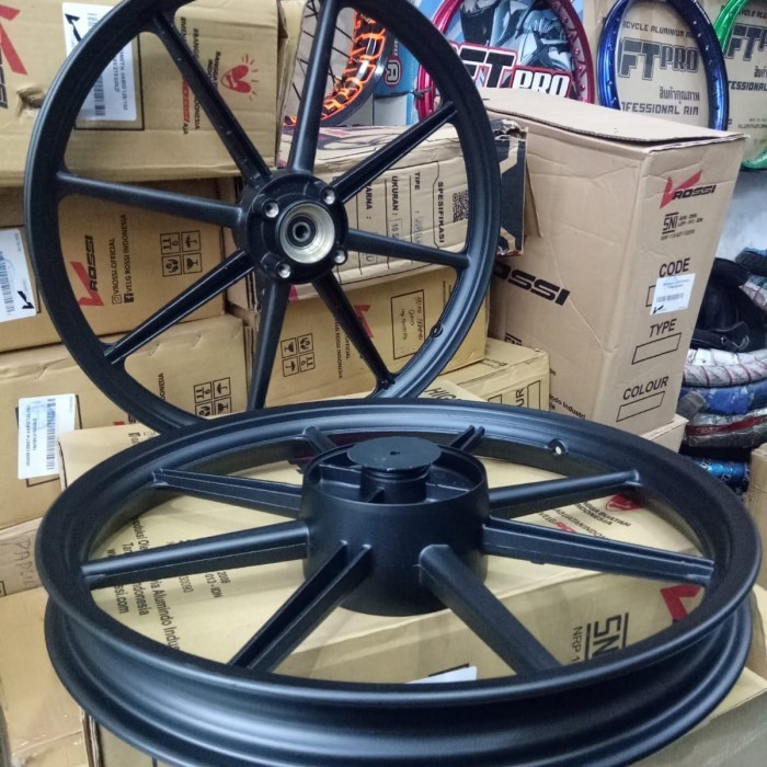 PROMO PELEK RECING ROSSI SWAN PALANG 8 HONDA SUPRA FIT NEW UK 140/160-17 #ORIGINAL
