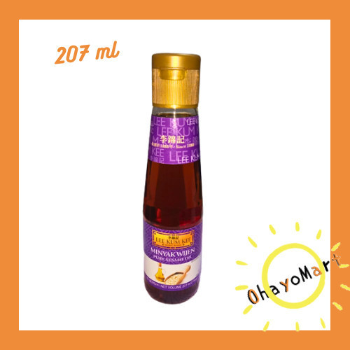 

Lee Kum Kee Nyak Wijen / Lee Kum Kee Pure Sesame Oil 207Ml / Lkk