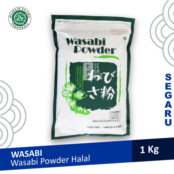 

Wasabi Powder - Bubuk Wasabi Halal Mui 1 Kg