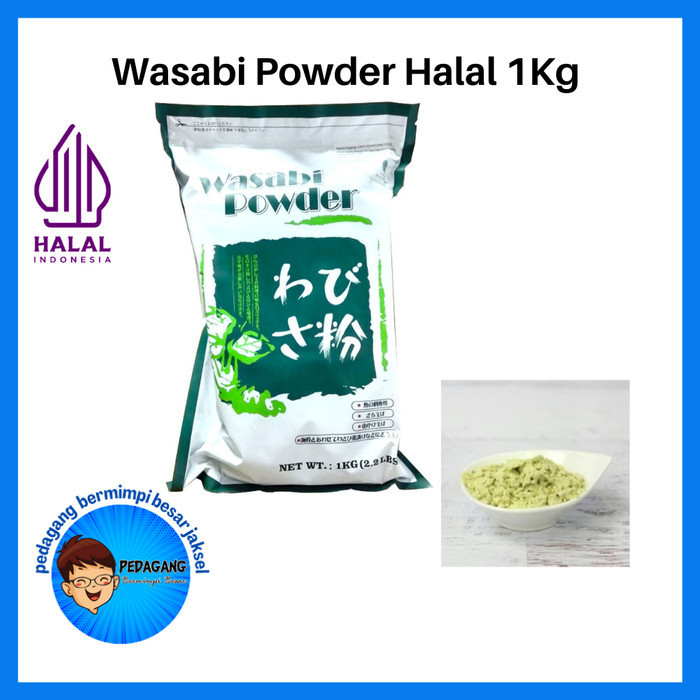 

Wasabi 1Kg Wasabi Bubuk Halal Wasabi Powder