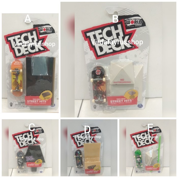 Terlaris Tech Deck Tech Deck Street Hits Original Spin Master Promo Terbaru