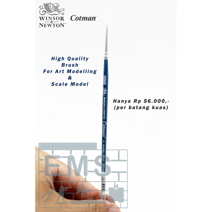 

Terlaris Kuas Winsor & Newton Cotman Ukuran 0000 / Alat Pendukung Seni Gambar Promo Terbaru
