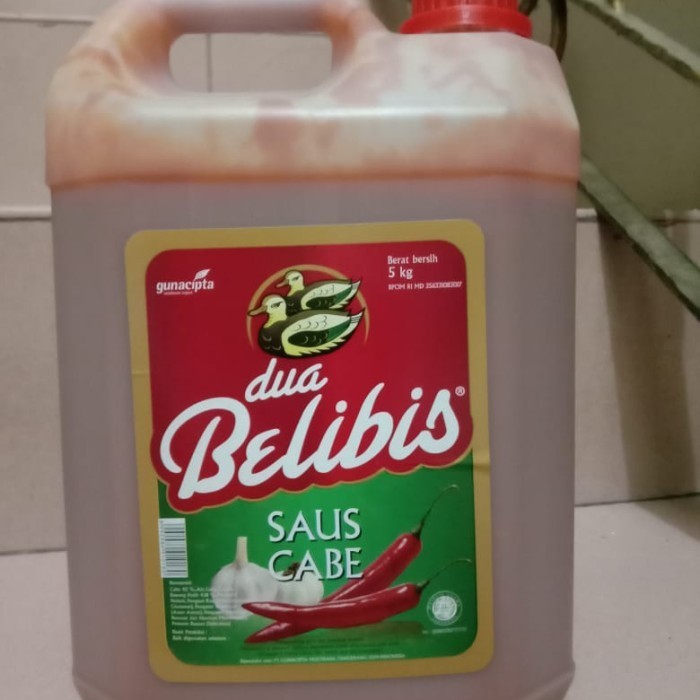 

Saos sambal belibis 5 kg