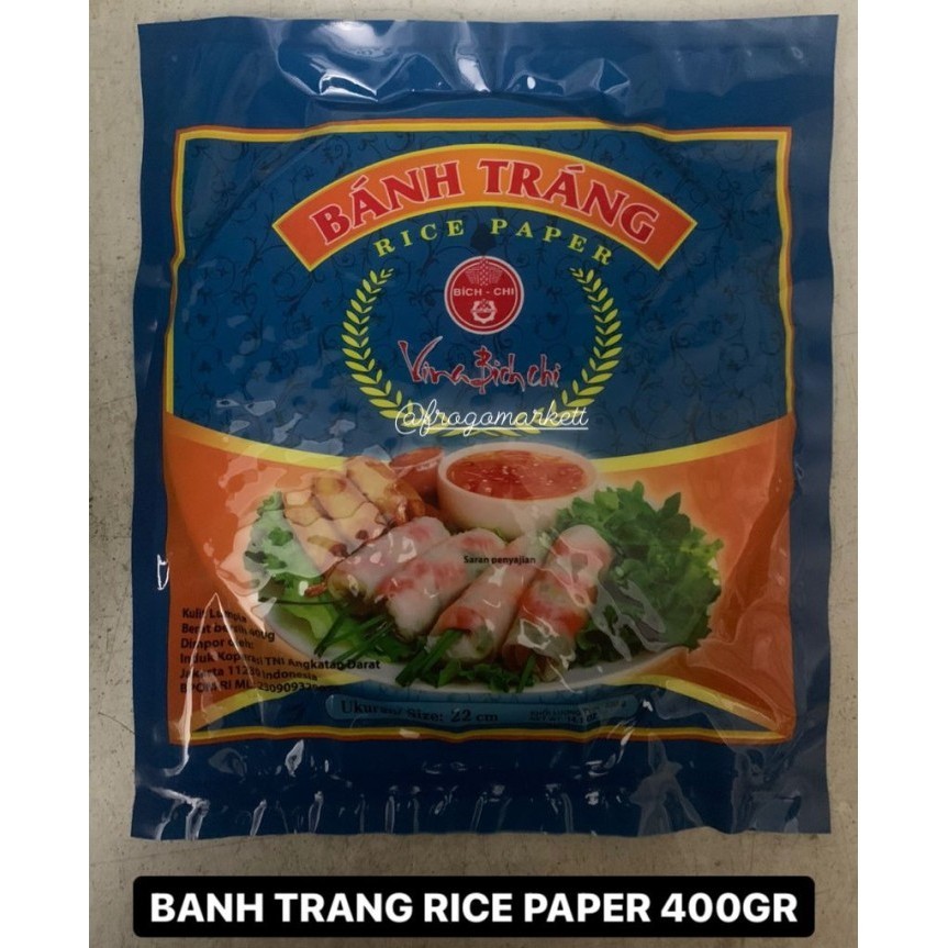 

Terbaru Banh Trang Rice Paper Kulit Lumpia Vietnam 400Gr Promo Terlaris
