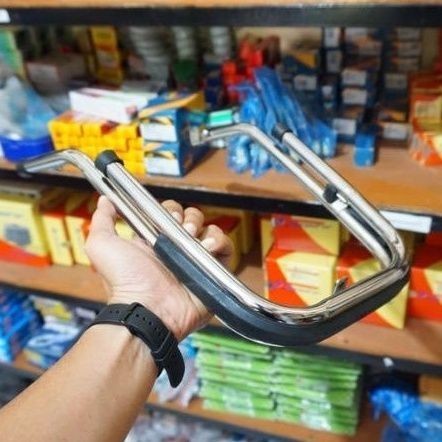 Terbaru Front Bumper Depan Spakbor Vespa Px Npx Model Lis Karet Nos Promo Terlaris