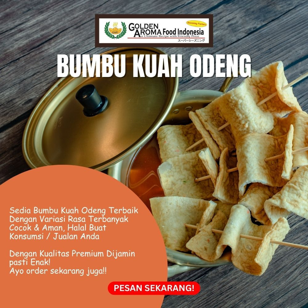 

BUMBU KUAH ODENG, TEAN & PHO 1Kg Aneka Rasa Sup Kiloan 1 Kg Oden Spicy Pedas Korea Kaldu Ayam Sapi