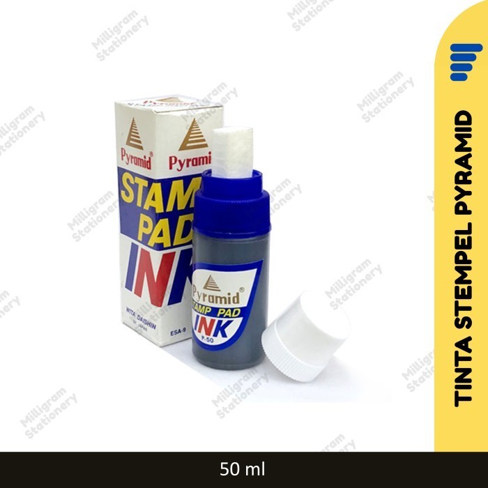 

Tinta Stempel Pyramid Ink/ Refill Bantalan Cap/ Stamp Pad/ LUSIN -fo2