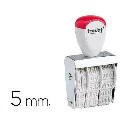 

Stempel Tanggal Bulan Tahun Trodat 1020 Ukuran 5Mm