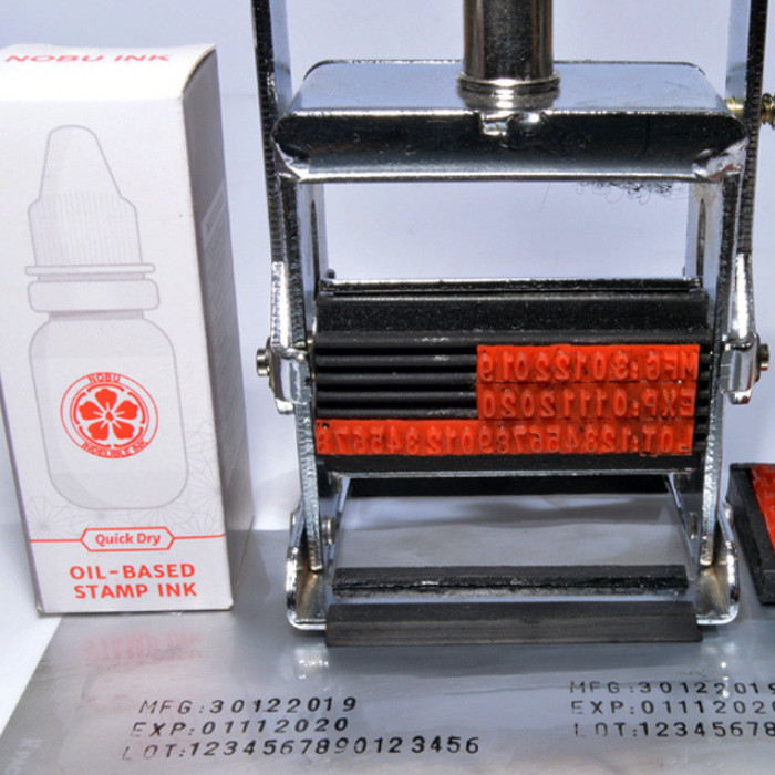 

Mesin Coding Expired Date - Stempel Manual Nichia Stamper