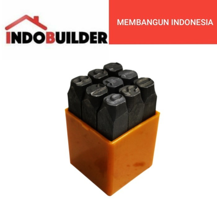 

Grip Besi Stempel Ketok Angka 4 Mm Jason Isi 9 Pcs Number Punch