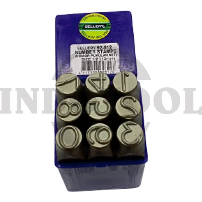 

Steel Stamp Number 12Mm Sellery