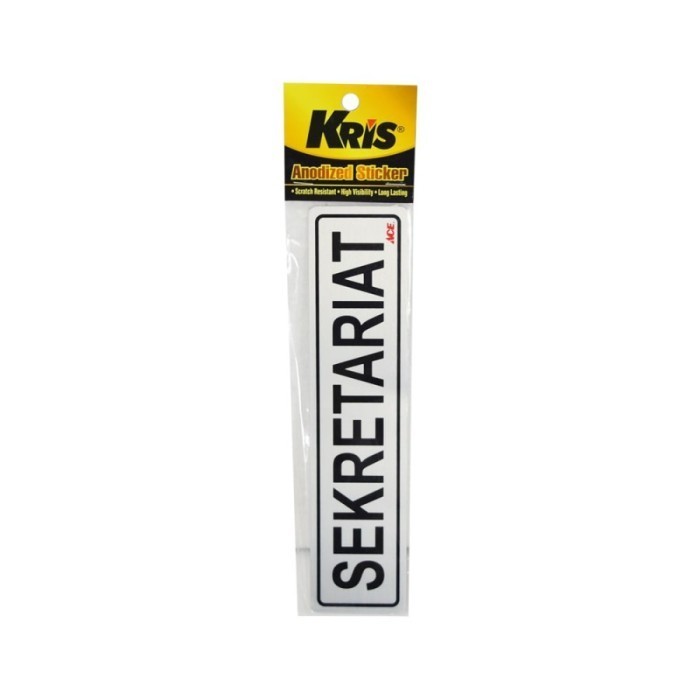 

Kris Stiker Anodized Sekretariat 6X20 Cm 229099 Best