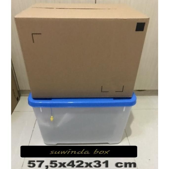 

Spesial Kardus Besar uk 57,5x42x31 cm untuk pindahan dll, code x14