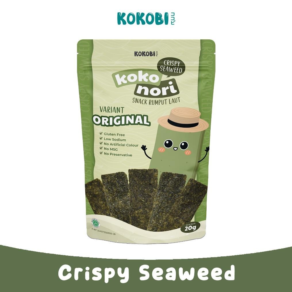 

Cuci Gudang KOKOBI Koko Nori Crispy Seaweed Snack Original