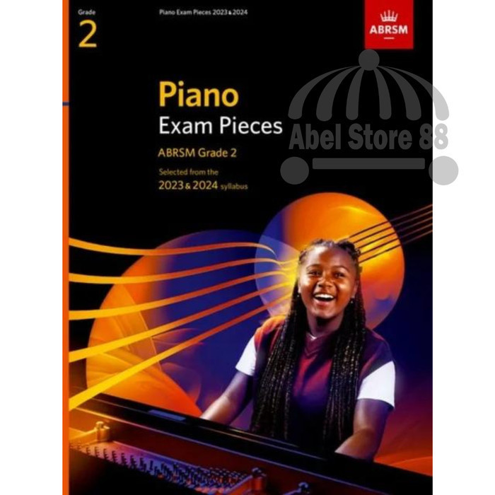 Piano Exam Pieces 2023-2024 Buku Ujian ABRSM Grade In/1/2/3/4/5/6/7/8