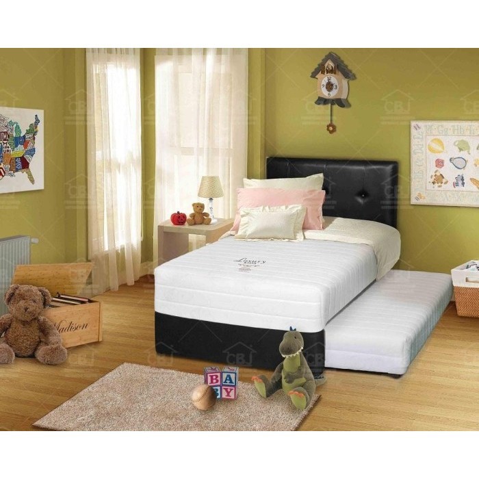 Florence Kasur Spring Bed Luxury Kids 120x200 - Full Set 120 x 200