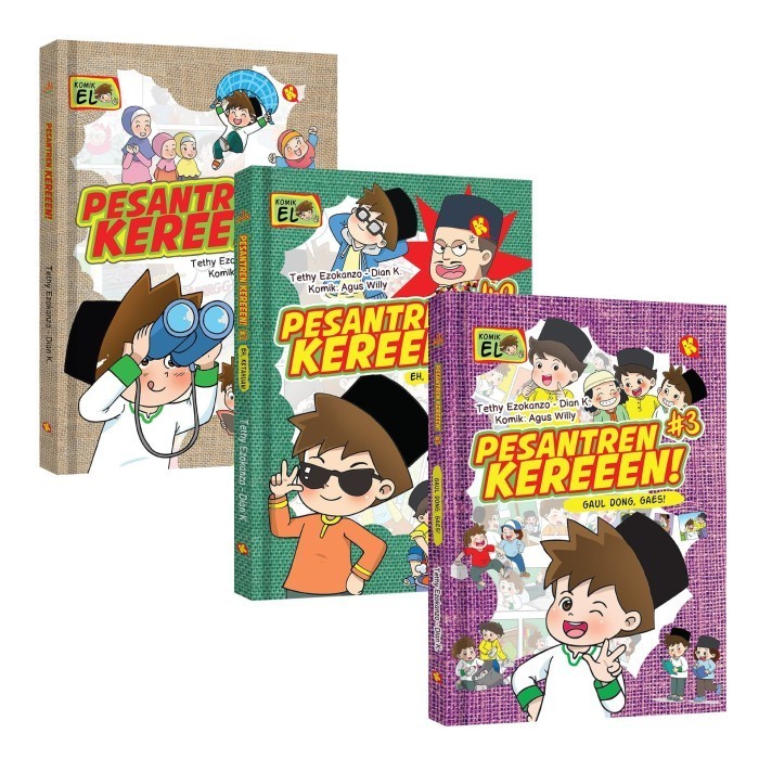 

Paket Komik Pesantren Keren 1 - 3