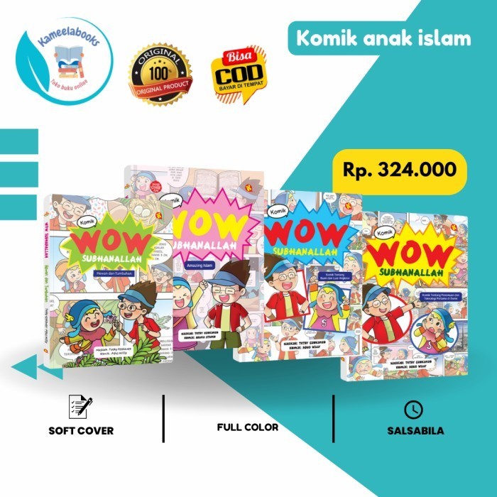 

Paket Komik Wow Subhanallah 1 2 3 4 Pustaka Alkautsar Diskon